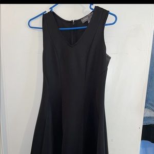 Black Dress with detailed bottom